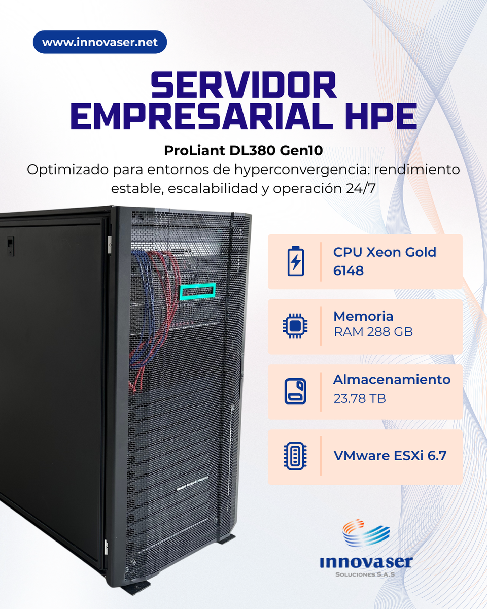 Servidor HPE - Pieza 1