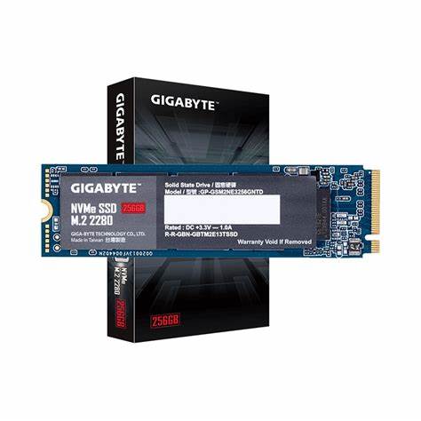 UNIDAD SOLIDA GIGABYTE NVMe M.2 2280 256 GB