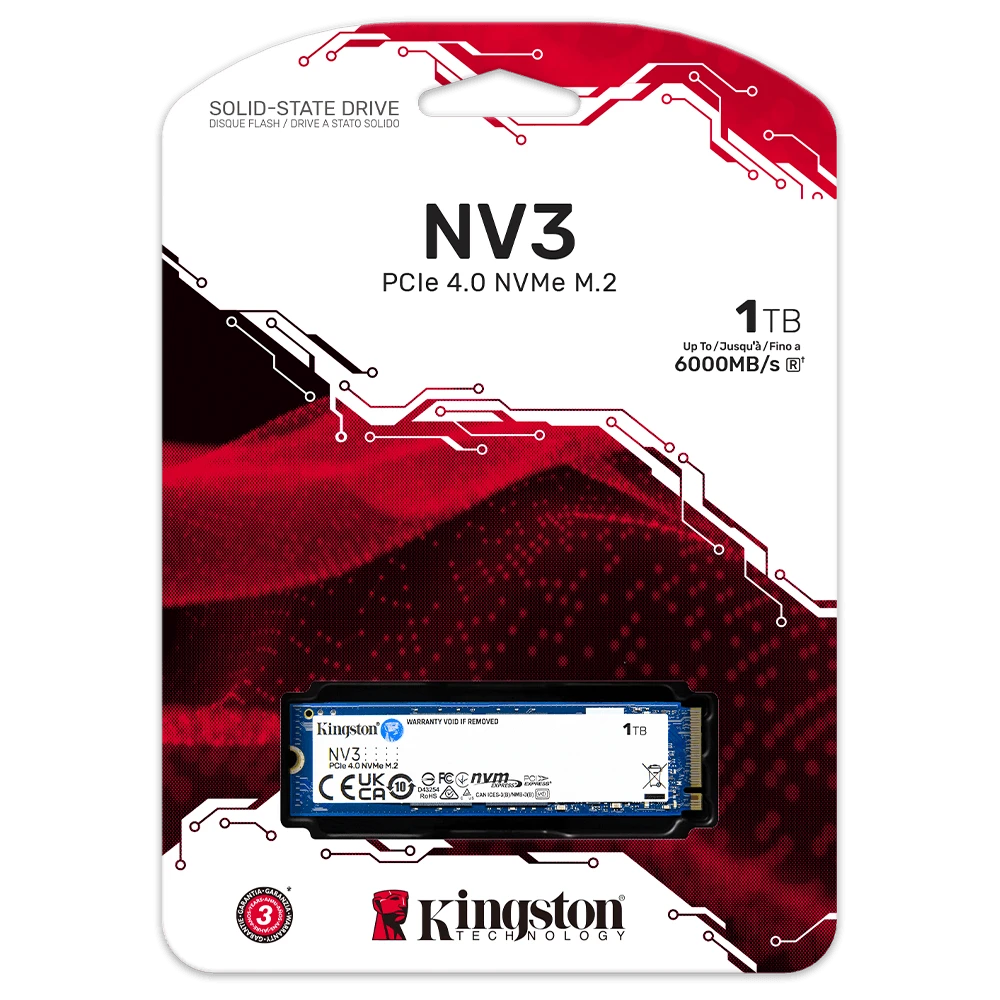 DISCO SSD PCIE NVME 1TB KINGSTON