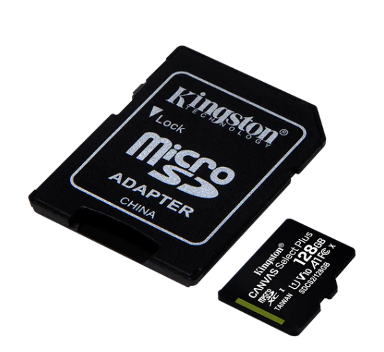 Memoria Micro SD 64GB Kingston SDCS2/64GB con Adaptador