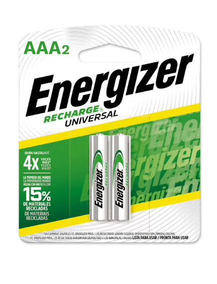 PILAS ENERGIZER AAA CARTON X2