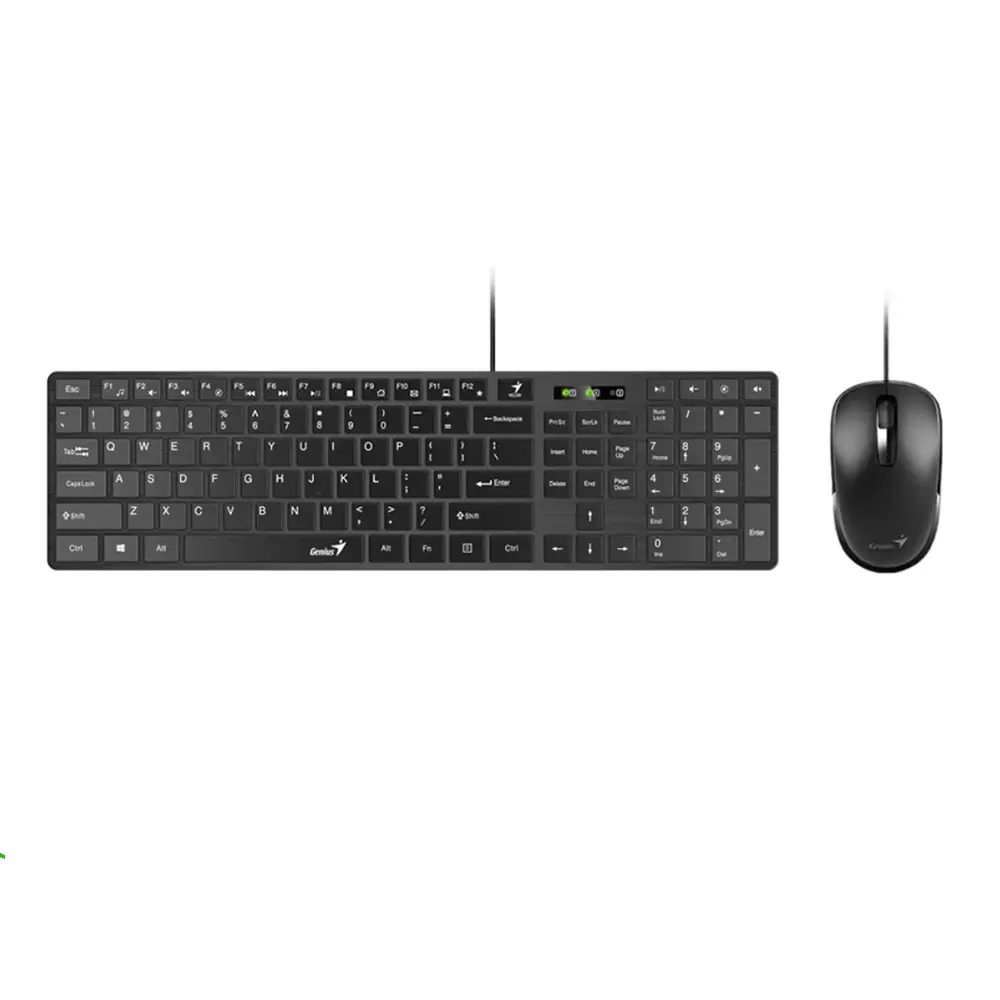 COMBO TECLADO GENIUS SLIMSTAR 126 QWERTY