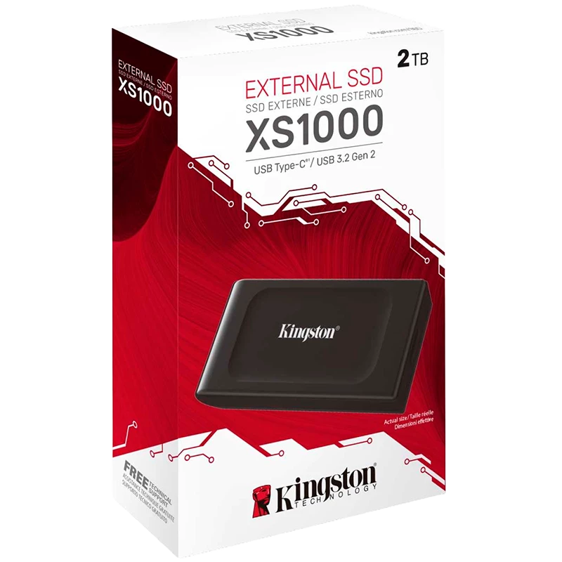 DISCO DURO SSD EXTERNO 2TB KINGSTON