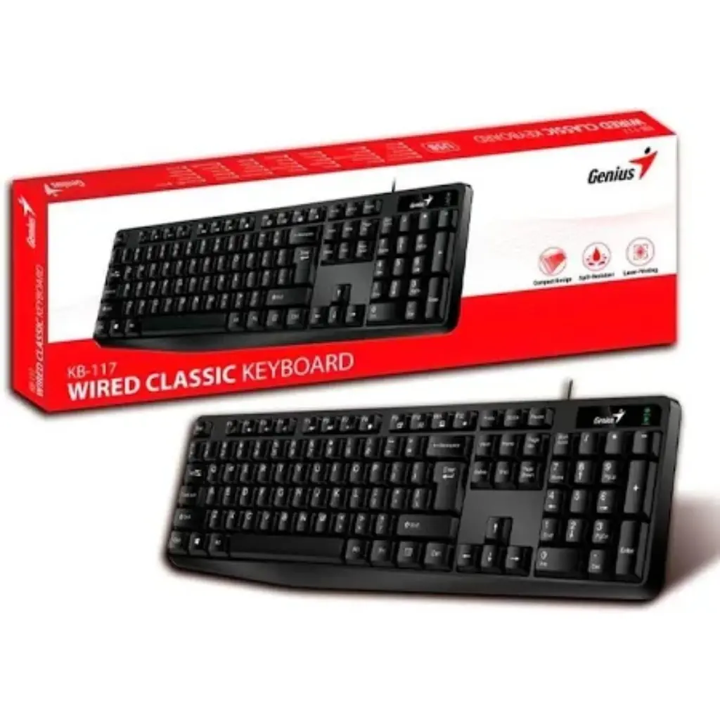 TECLADO GENIUS KB-117