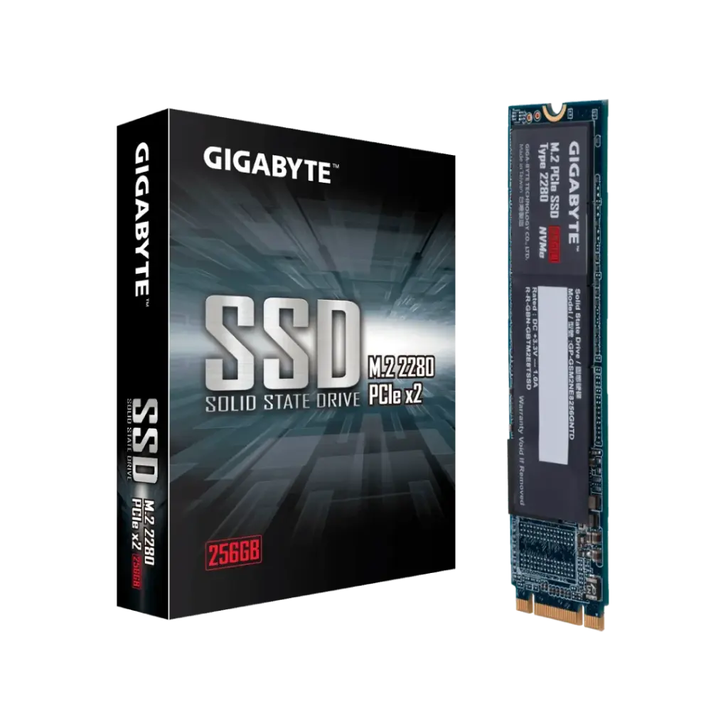 UNIDAD SOLIDA GIGABYTE NVMe M.2 2280 256 GB