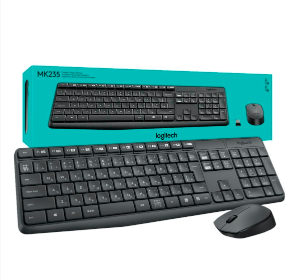	
COMBO TECLADO LOGITECH MK235 
