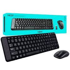 COMBO TECLADO LOGITECH MK220