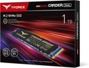 UNIDAD SOLIDA T-FORCE GAMING M.2 NVMe SSD 1TB