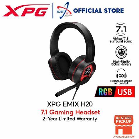 DIADEMA GAMER XPG EMIX H20