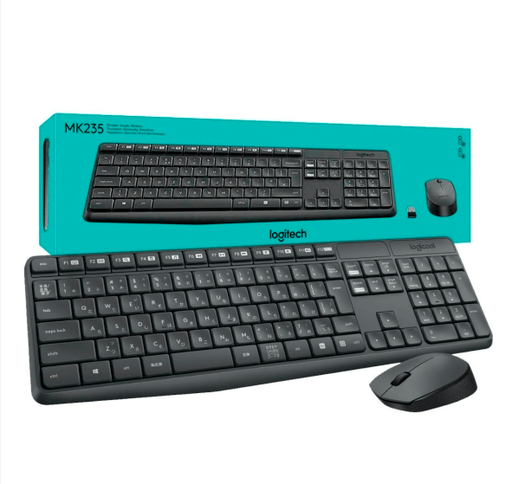 	
COMBO TECLADO+MOUSE LOGITECH MK235