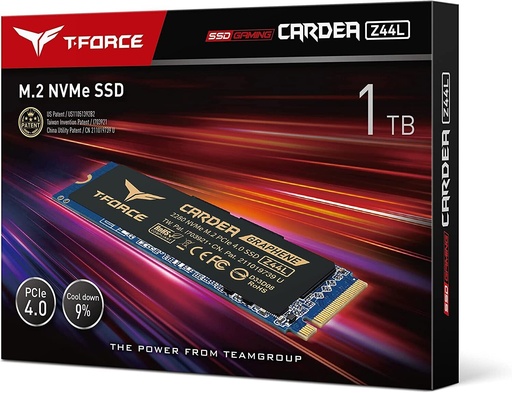 [WEB20] UNIDAD SOLIDA T-FORCE GAMING M.2 NVMe SSD 1TB