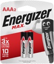 PILAS ENERGIZER AAA CARTON X2