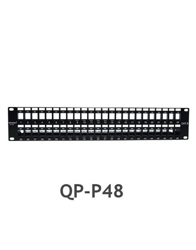 [WEB68] PATCH PANEL QPCOM 48 PUERTOS