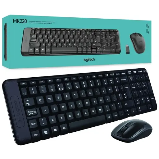 [WEB80] COMBO TECLADO LOGITECH MK220