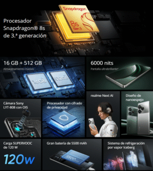REALME GT6 16/512GB Verde - Image 5