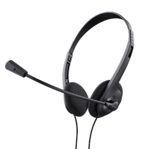 Auriculares estéreo ultraligeros con micrófono flexible ajustable que permiten la comunicación manos libres Tipo de conector 3,5 mm