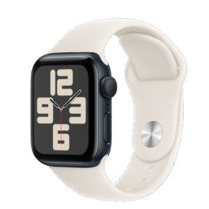 Apple Watch SE GPS 40mm Starlight Aluminium Case with Starlight Sport Band - SM