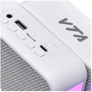 Set x 2 Parlantes VTA Inalambrico Bluetooth Drums 16W TWS Puerto Micro SDPuerto AuxiliarPuerto USB Blancos - Image 3
